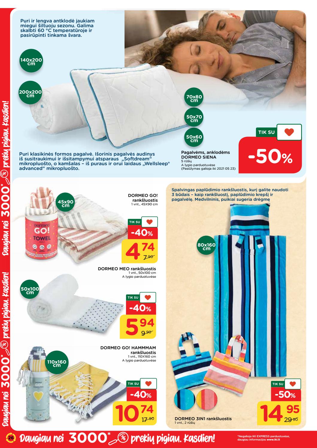 Iki savaitės leidinys akcijos nuo 
  2021-04-26 iki 
  2021-05-02 | Leidinukas.lt puslapis 26