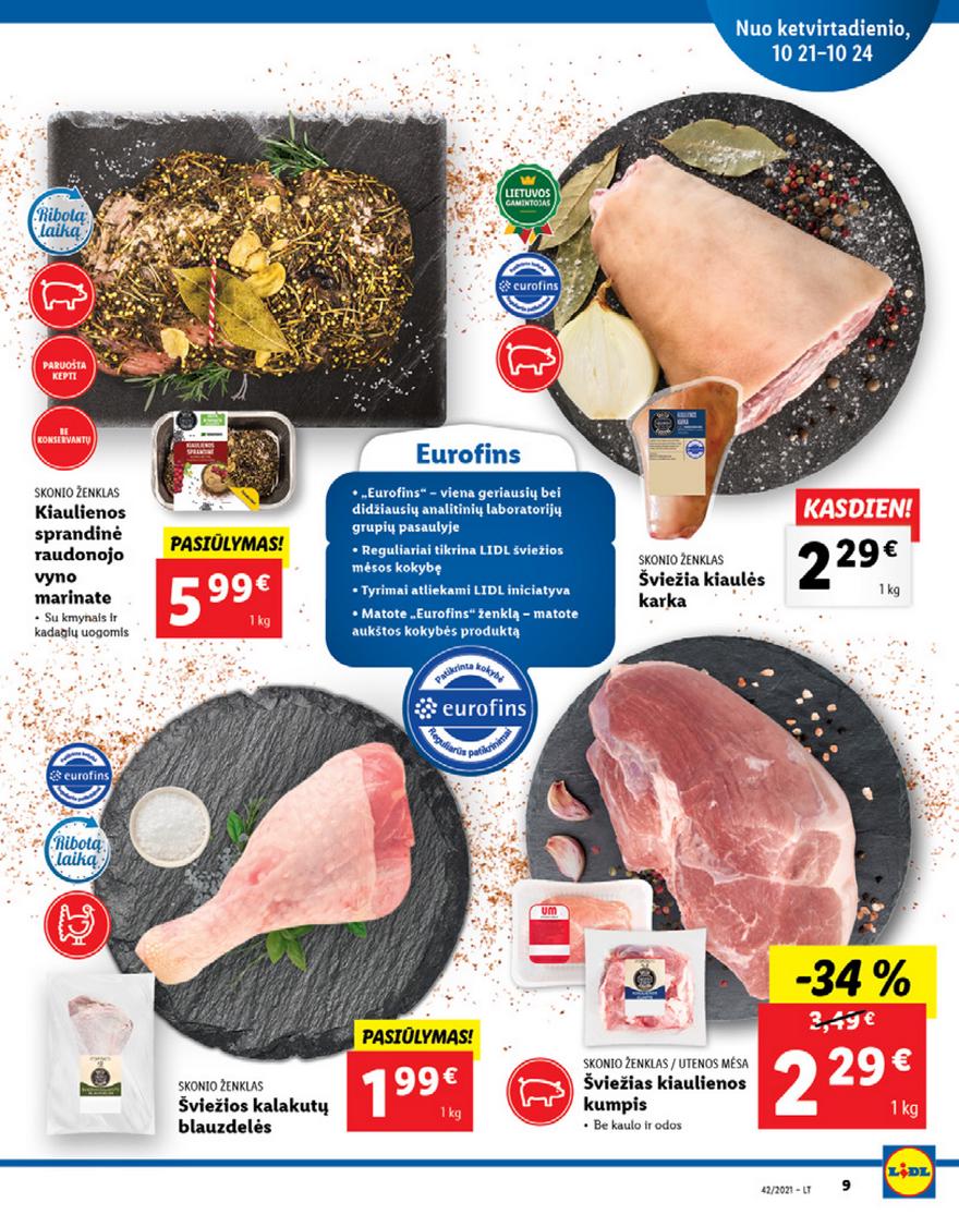 Lidl pasiūlymai akcijos nuo 
  2021-10-18 iki 
  2021-10-24 | Leidinukas.lt puslapis 9