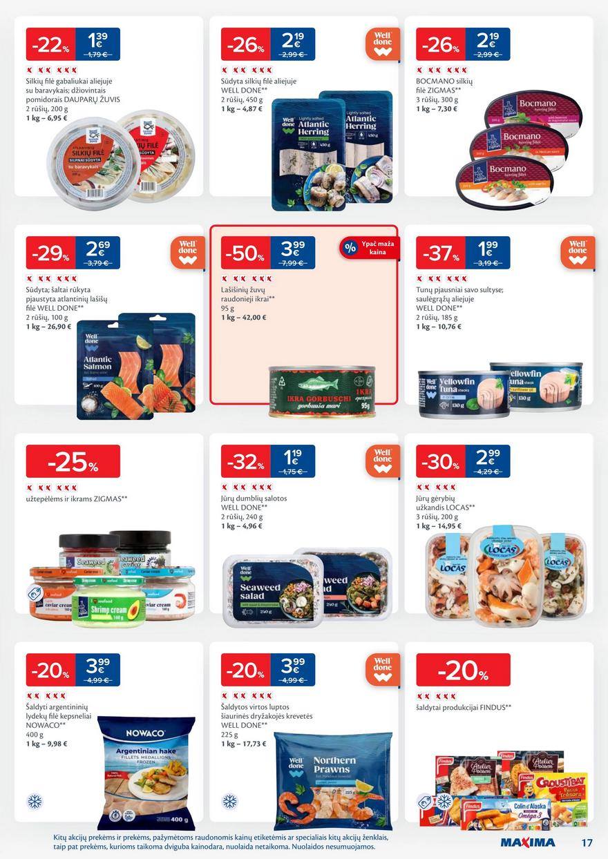 Maxima savaitinis leidinys 38 akcijos nuo
2024-09-17 iki
2024-09-23 | Leidinukas.lt puslapis 17