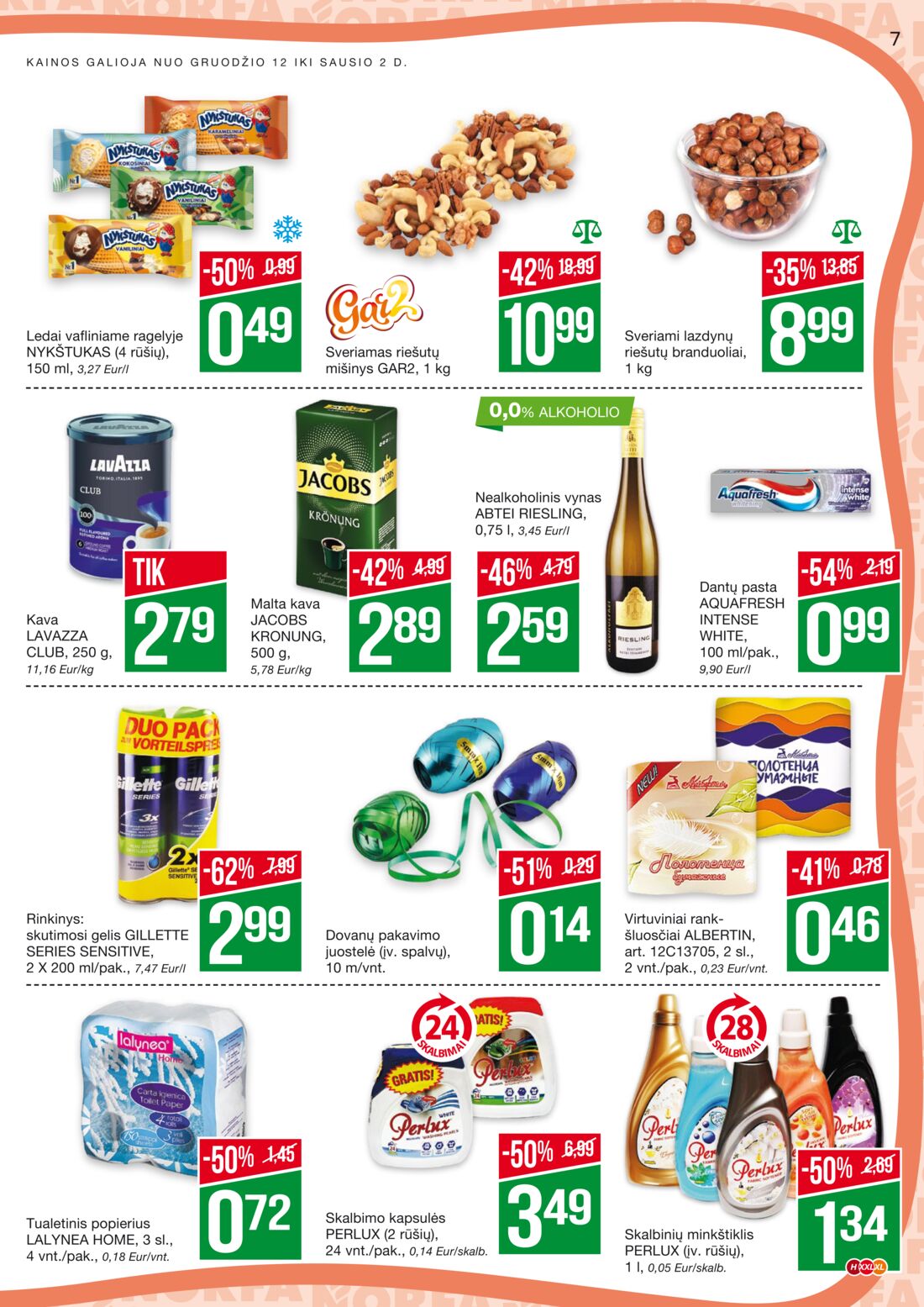 Norfa kaininis leidinys akcijos nuo 
  2019-12-12 iki 
  2020-01-02 | Leidinukas.lt puslapis 7
