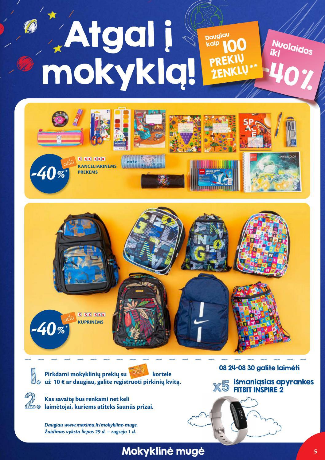 Maxima kaininis leidinys akcijos nuo 
  2021-08-26 iki 
  2021-08-29 | Leidinukas.lt puslapis 5