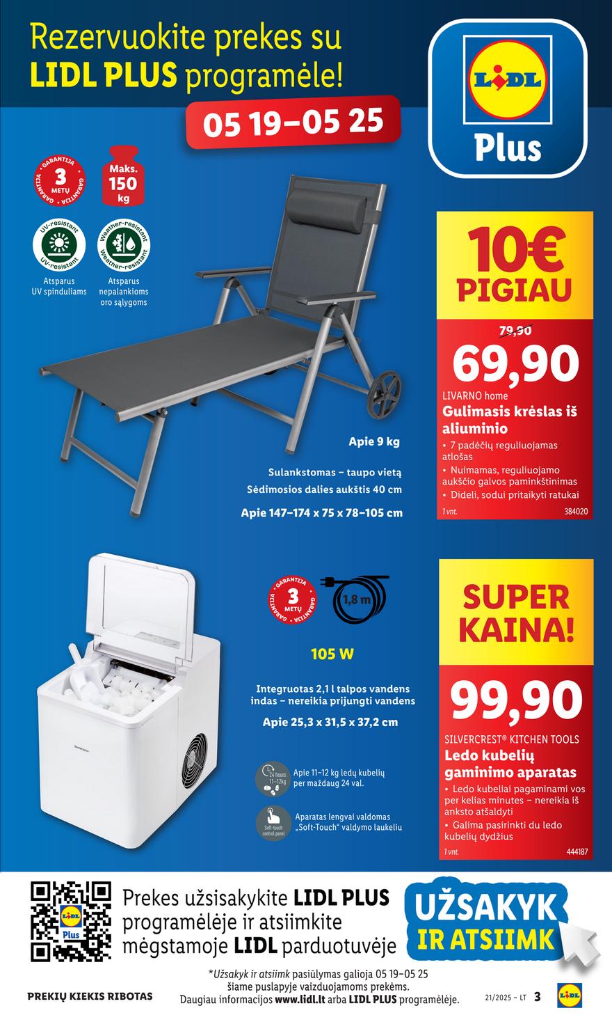 Lidl ne maisto leidinys akcijos nuo 
  2025-05-19 iki 
  2025-05-25 | Leidinukas.lt puslapis 3