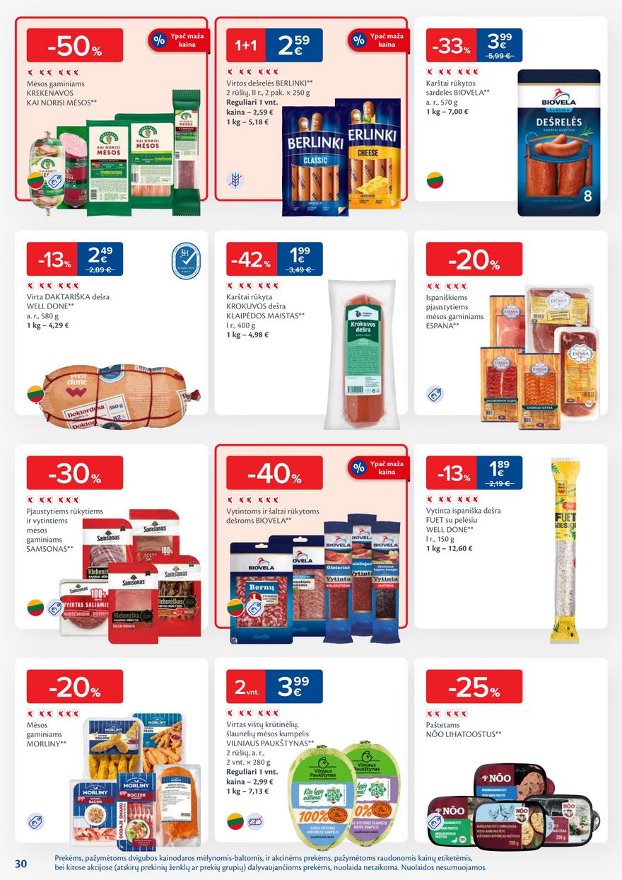 Maxima leidinys akcijos nuo 
  2026-02-10 iki 
  2026-02-16 | Leidinukas.lt puslapis 30