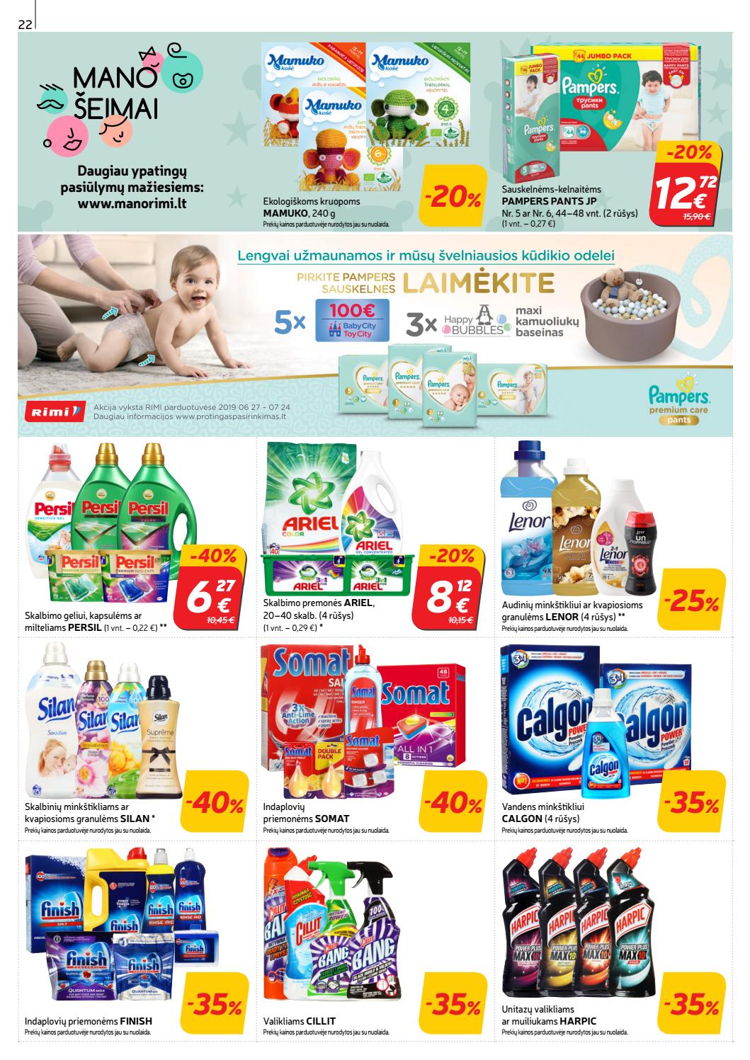 Rimi savaitinis leidinys akcijos nuo 
  2019-07-02 iki 
  2019-07-08 | Leidinukas.lt puslapis 22
