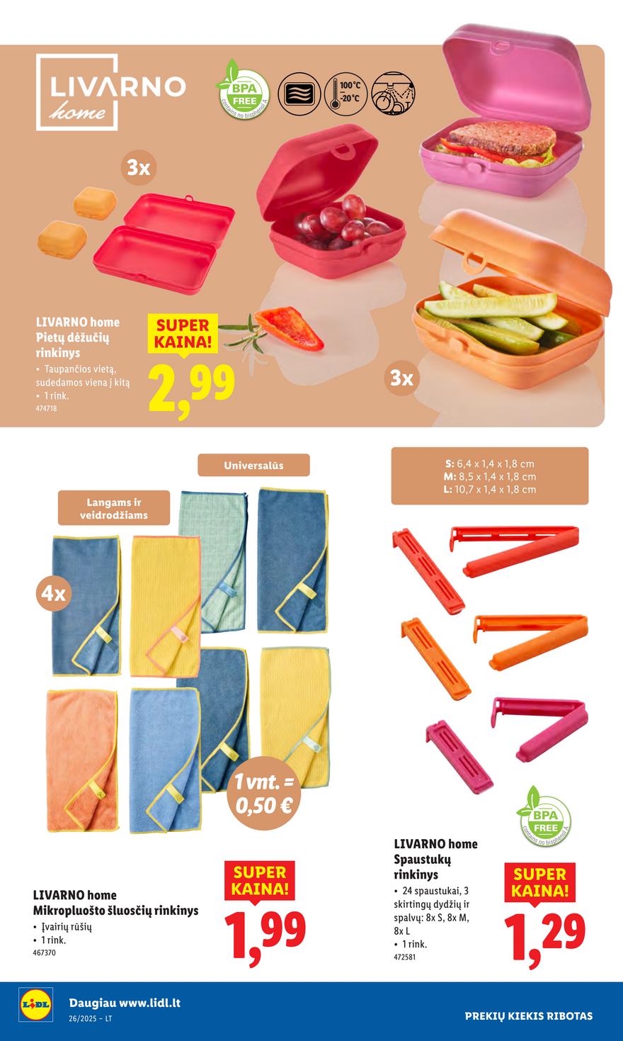 Lidl ne maisto leidinys akcijos nuo 
  2025-06-23 iki 
  2025-06-29 | Leidinukas.lt puslapis 34