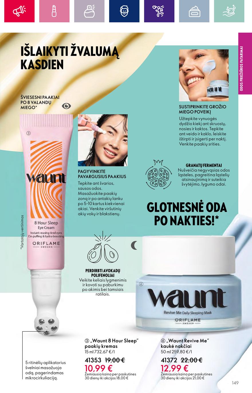 Oriflame katalogas akcijos nuo 
  2023-10-04 iki 
  2023-11-01 | Leidinukas.lt puslapis 149