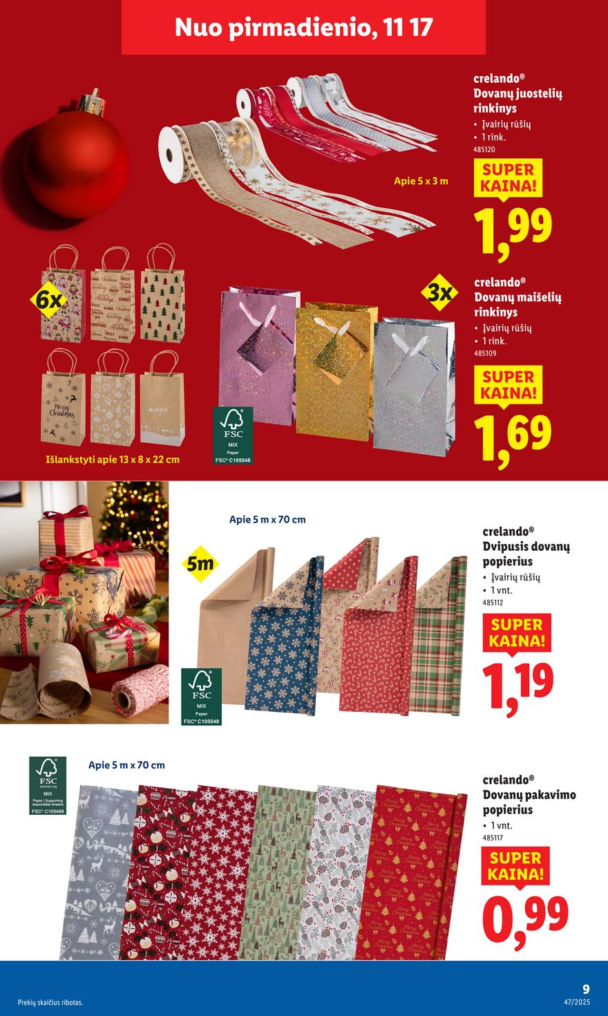 Lidl leidinys naujas akcijos nuo 
  2025-11-17 iki 
  2025-11-23 | Leidinukas.lt puslapis 19