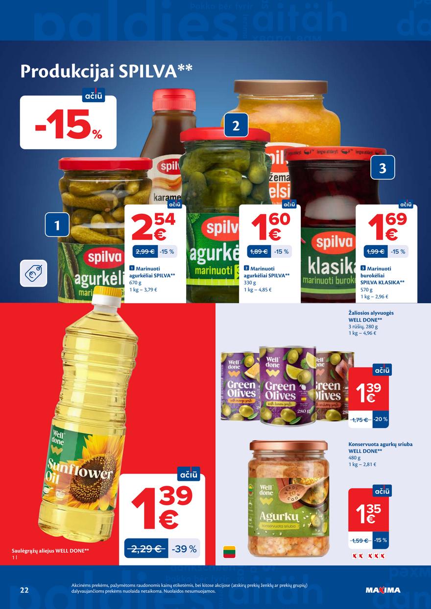 Maxima leidinys akcijos nuo 
  2026-07-14 iki 
  2026-07-20 | Leidinukas.lt puslapis 22