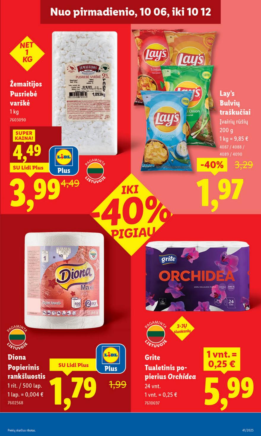 Lidl leidinys naujas akcijos nuo 
  2025-10-06 iki 
  2025-10-12 | Leidinukas.lt puslapis 43