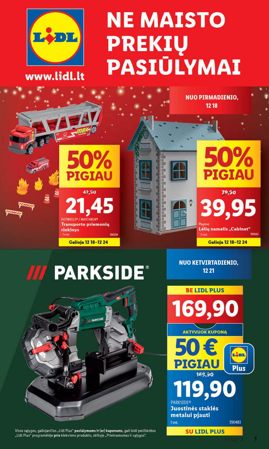 Ldil ne maisto leidinys akcijos nuo 
  2023-12-18 iki 
  2023-12-24 | Leidinukas.lt puslapis 1