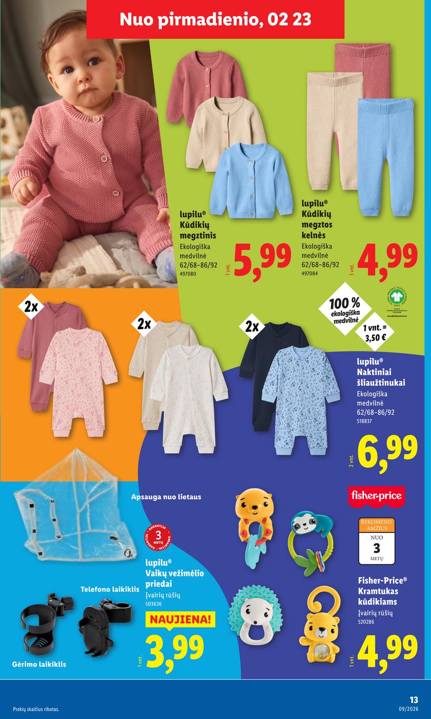Lidl leidinys akcijos nuo 
  2026-02-23 iki 
  2026-03-01 | Leidinukas.lt puslapis 13