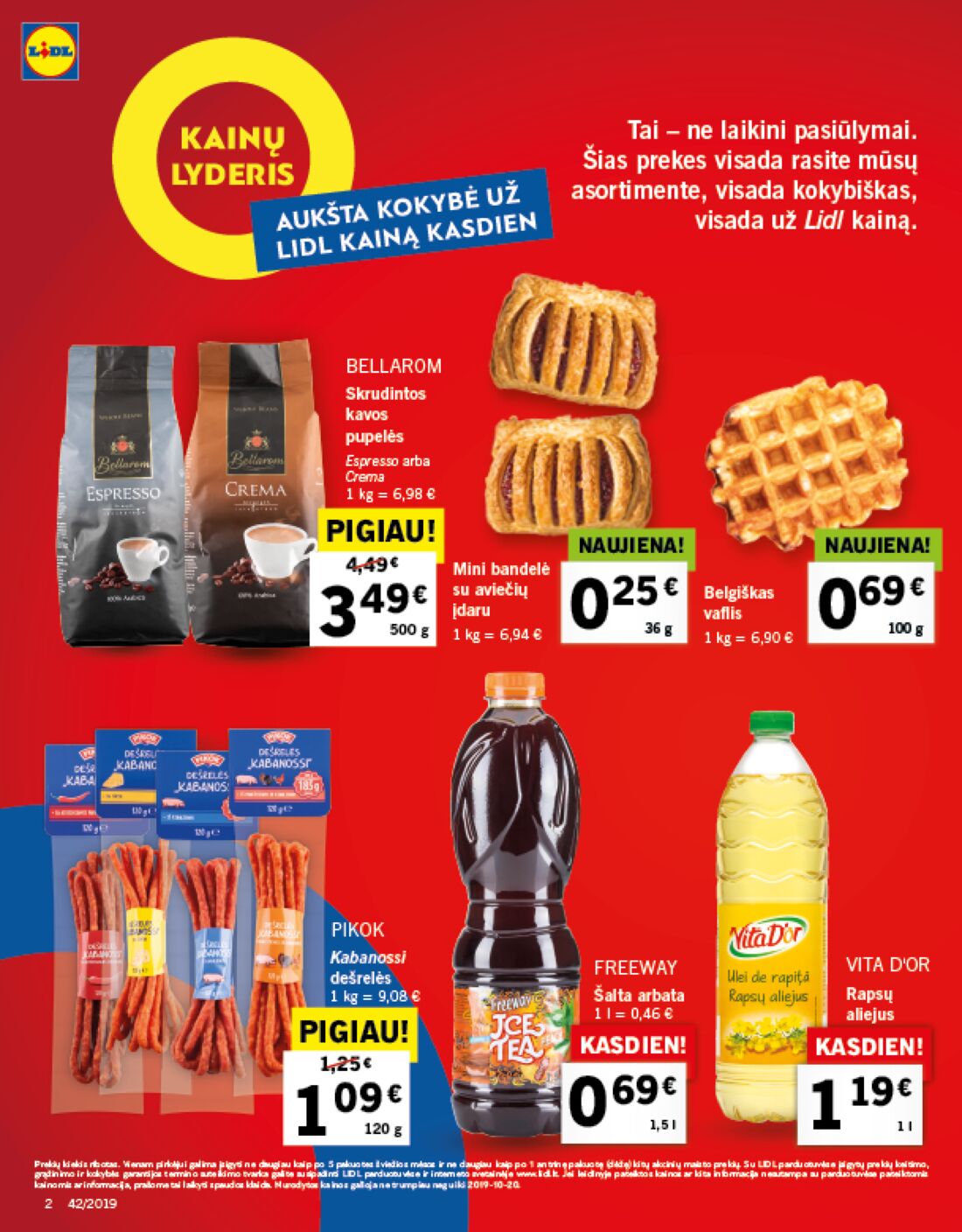 Lidl savaitinis leidinys akcijos nuo 
  2019-10-14 iki 
  2019-10-20 | Leidinukas.lt puslapis 2