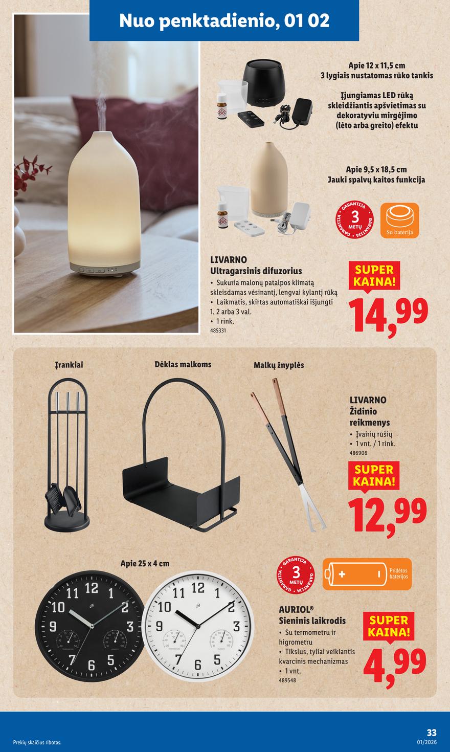 Lidl leidinys akcijos nuo 
  2025-12-29 iki 
  2026-01-04 | Leidinukas.lt puslapis 33