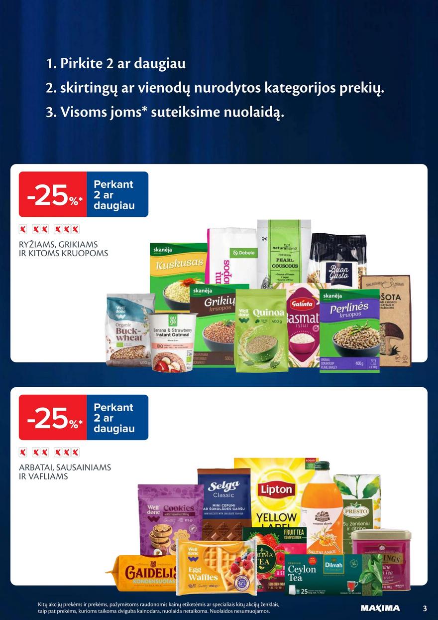 Maxima savaitinis leidinys 42 akcijos nuo
2024-10-15 iki
2024-10-21 | Leidinukas.lt puslapis 3