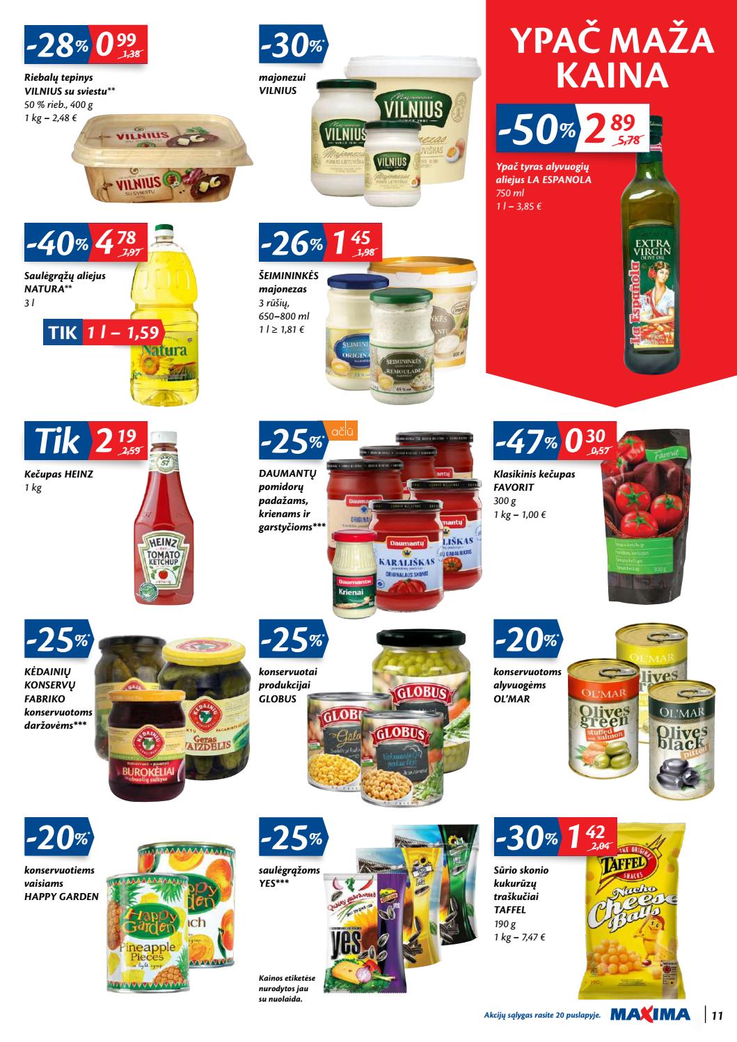 Maxima kaininis leidinys akcijos nuo 
  2019-11-12 iki 
  2019-11-18 | Leidinukas.lt puslapis 11