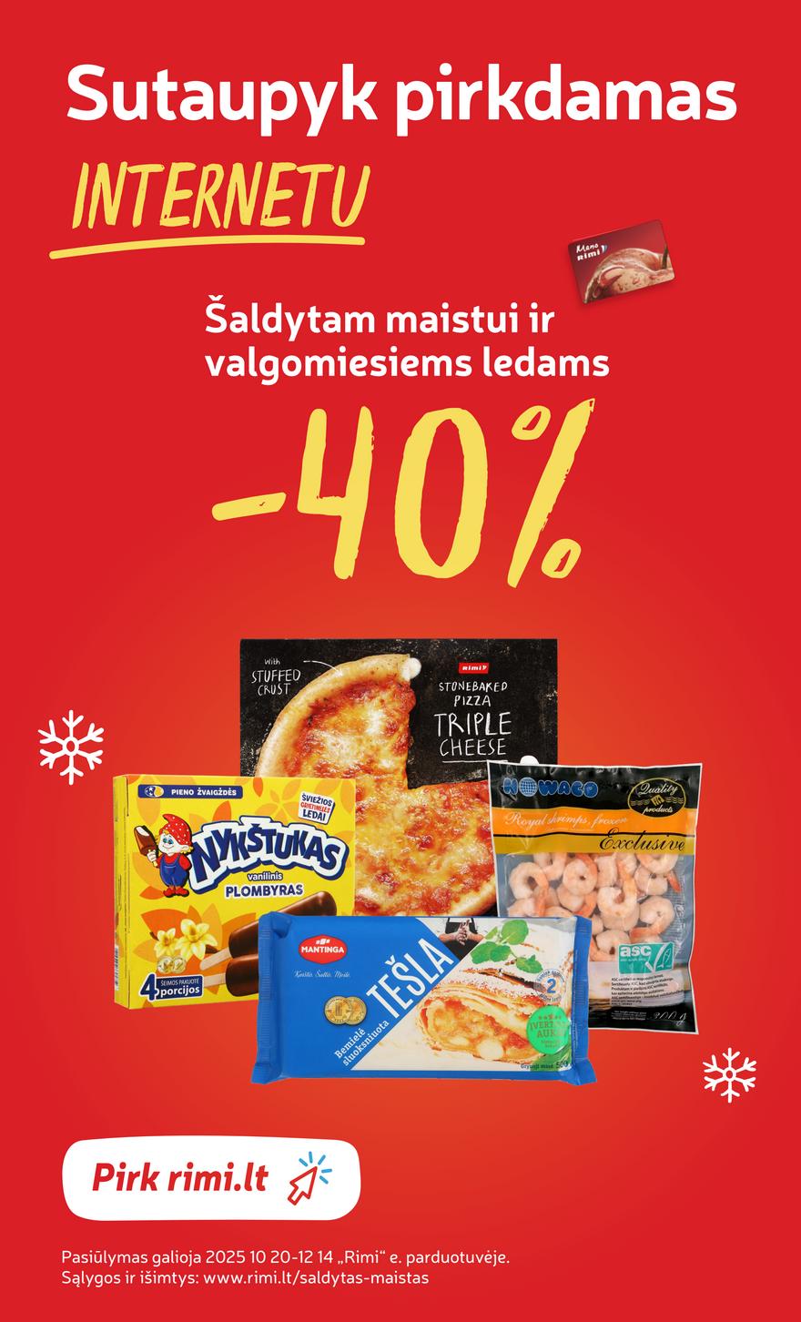 Rimi savaitinis leidinys 49 akcijos nuo 
  2025-12-02 iki 
  2025-12-08 | Leidinukas.lt puslapis 18