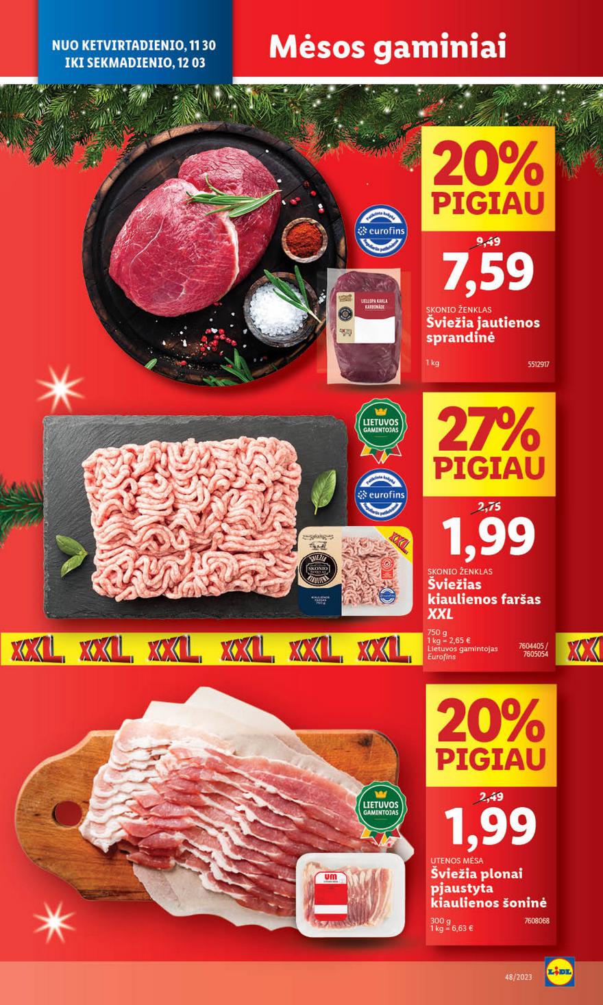 Lidl pasiūlymai akcijos nuo 
  2023-11-27 iki 
  2023-12-03 | Leidinukas.lt puslapis 49
