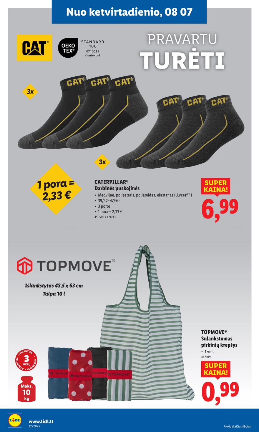 Lidl ne maisto leidinys akcijos nuo 
  2025-08-04 iki 
  2025-08-10 | Leidinukas.lt puslapis 40