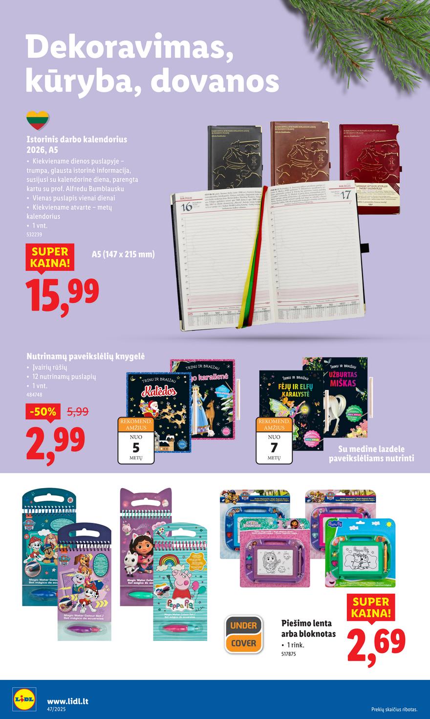 Lidl leidinys naujas akcijos nuo 
  2025-11-17 iki 
  2025-11-23 | Leidinukas.lt puslapis 38