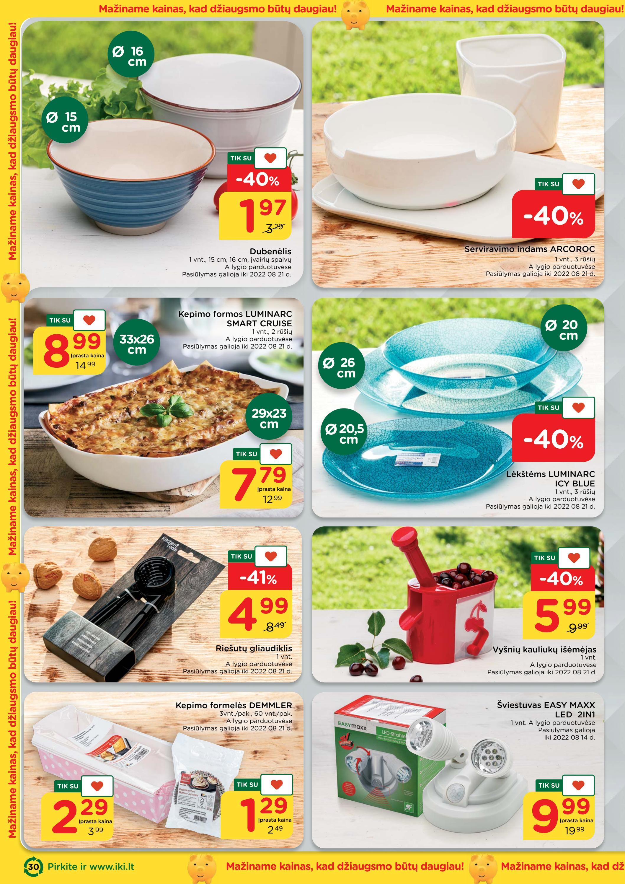 Iki savaitės leidinys akcijos nuo 
  2022-07-18 iki 
  2022-07-24 | Leidinukas.lt puslapis 30