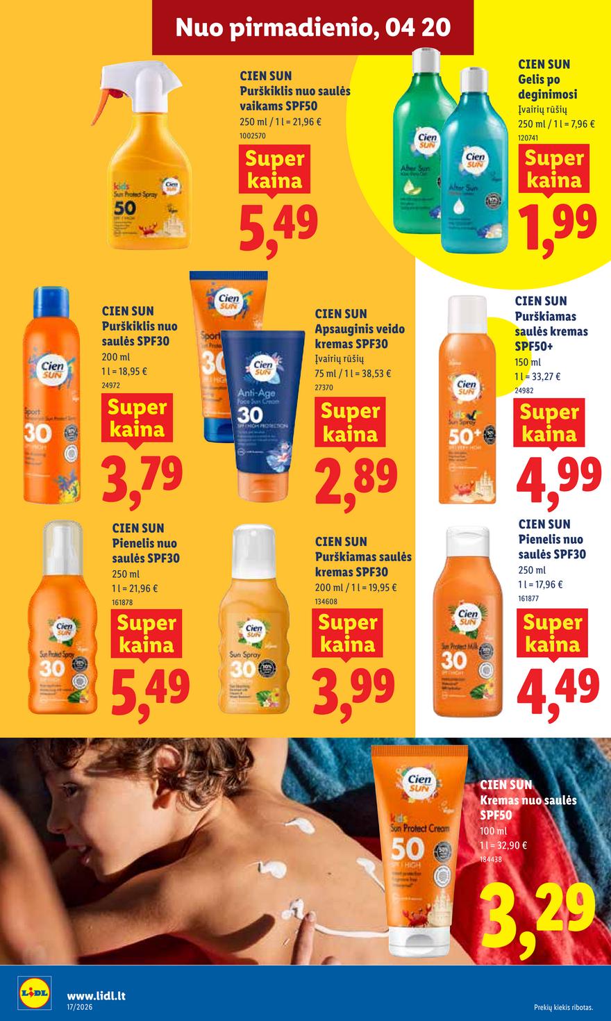 Lidl leidinys akcijos nuo 
  2026-04-20 iki 
  2026-04-26 | Leidinukas.lt puslapis 18