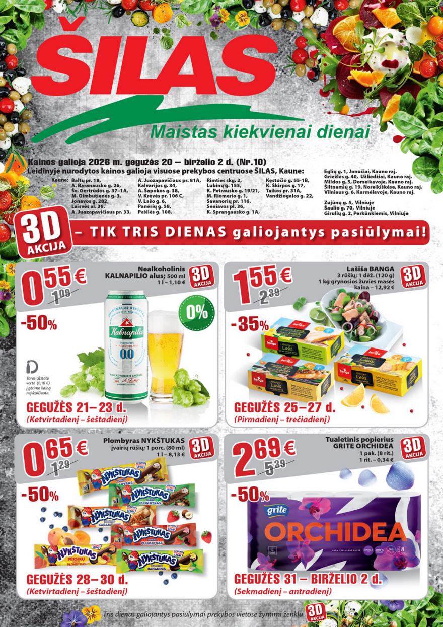 Šilas leidinys akcijos nuo 
  2026-05-20 iki 
  2026-06-02 | Leidinukas.lt puslapis 1