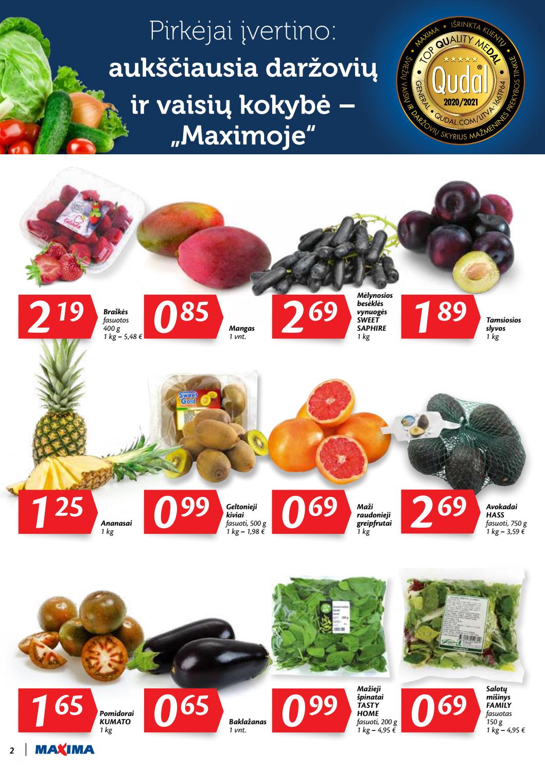 Maxima kaininis leidinys akcijos nuo 
  2020-03-03 iki 
  2020-03-09 | Leidinukas.lt puslapis 2