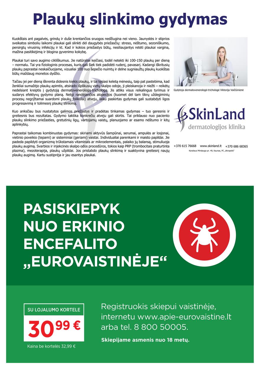 Euro vaistinė leidinys akcijos nuo 
  2023-06-01 iki 
  2023-06-30 | Leidinukas.lt puslapis 4
