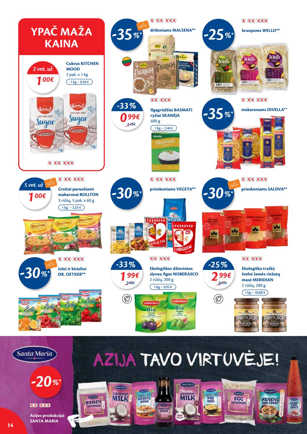 Maxima kaininis leidinys akcijos nuo 
  2021-02-09 iki 
  2021-02-15 | Leidinukas.lt puslapis 14