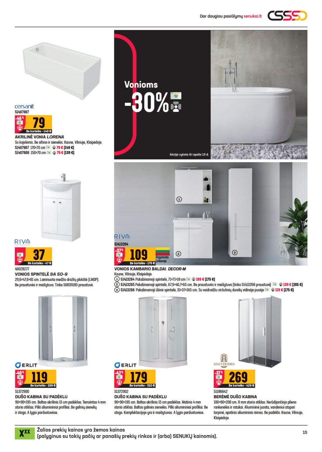 Senukai reklaminis leidinys akcijos nuo 
  2020-09-23 iki 
  2020-10-12 | Leidinukas.lt puslapis 15