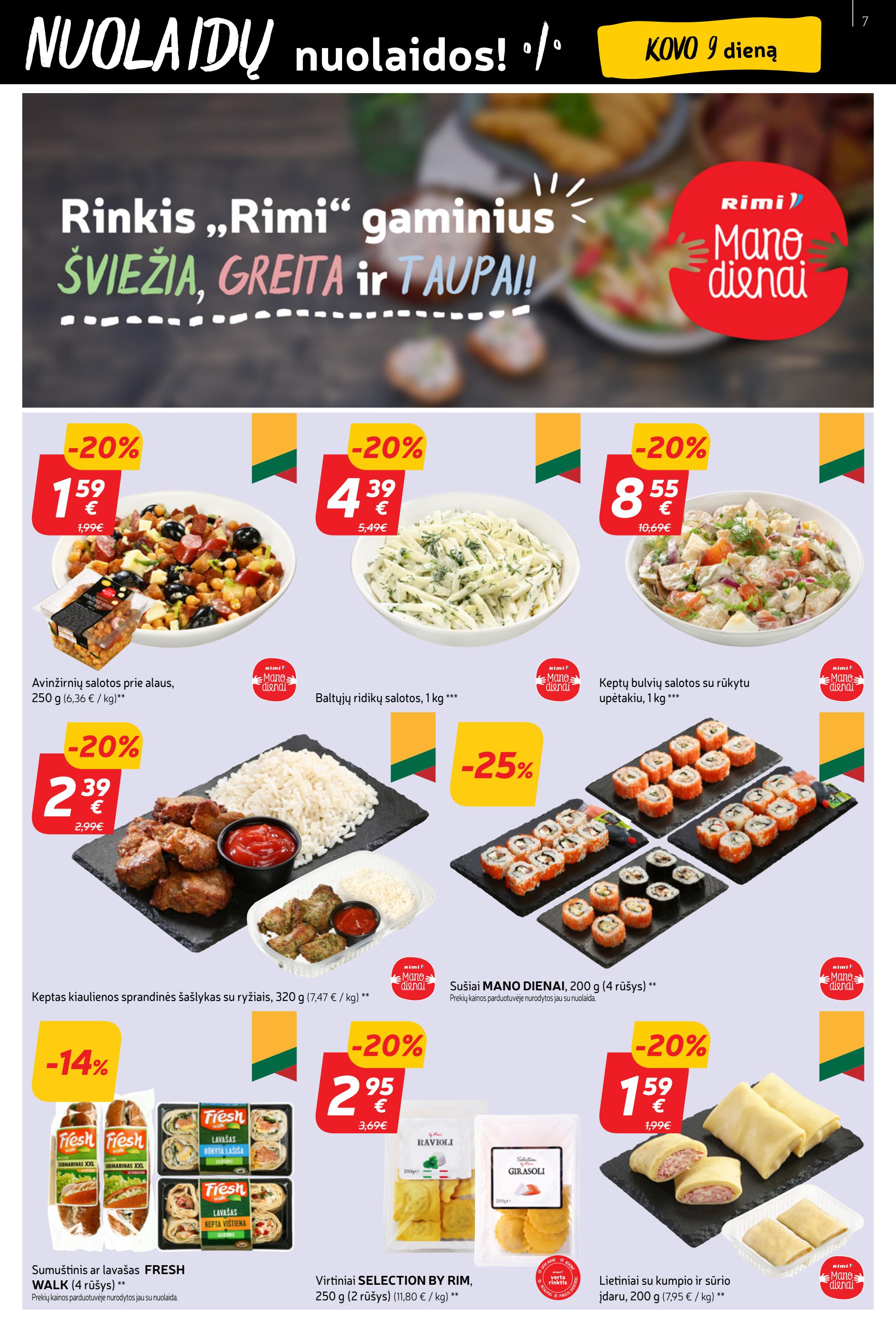 Rimi savaitinis leidinys akcijos nuo 
  2023-03-07 iki 
  2023-03-13 | Leidinukas.lt puslapis 7
