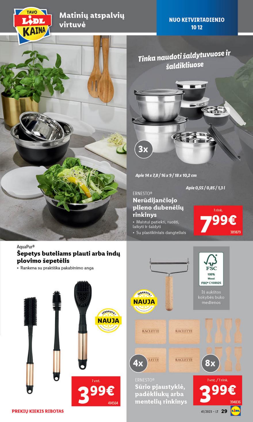 Ldil ne maisto prekių pasiūlymai akcijos nuo 
  2023-10-09 iki 
  2023-10-15 | Leidinukas.lt puslapis 31