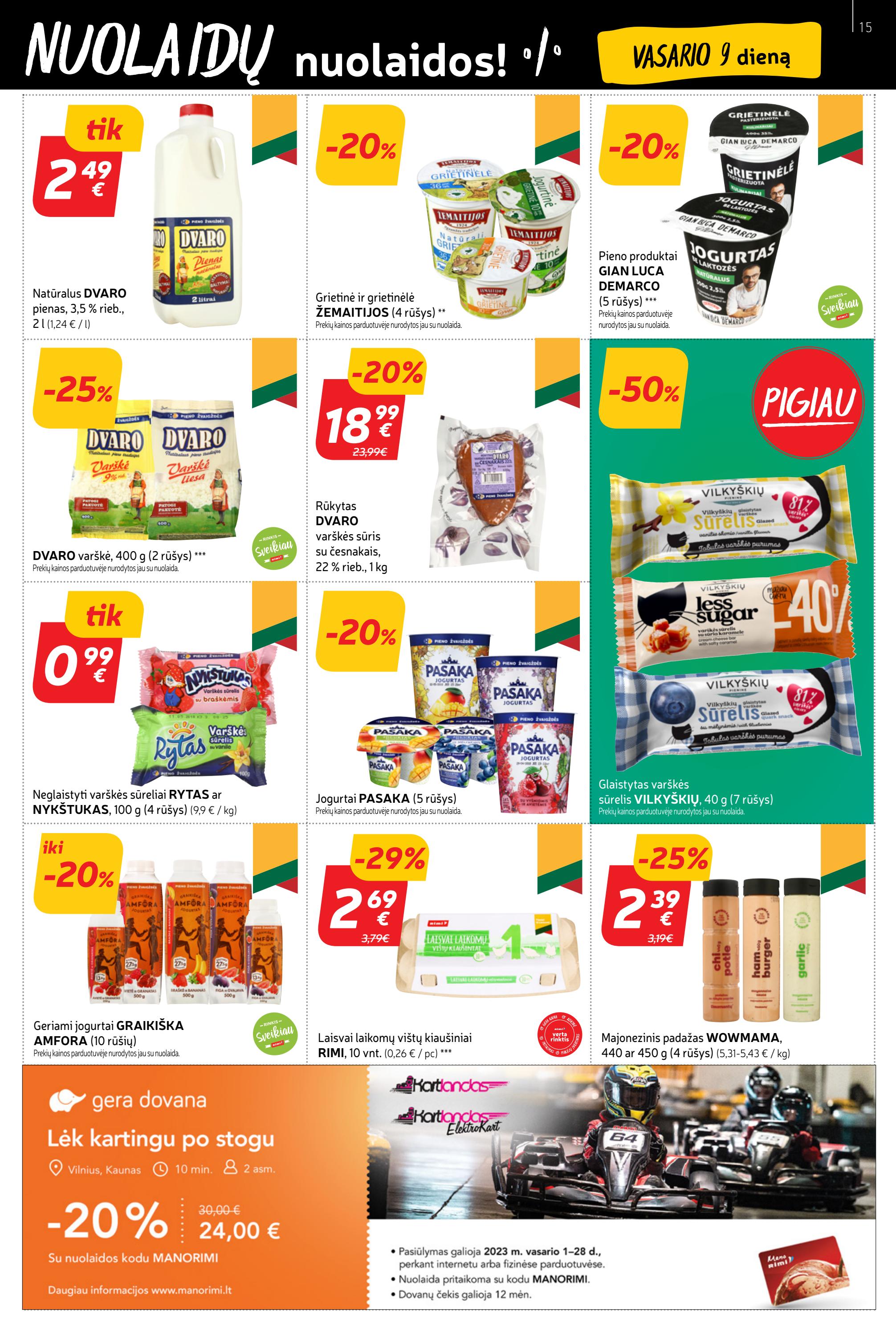 Rimi savaitinis leidinys akcijos nuo 
  2023-02-07 iki 
  2023-02-13 | Leidinukas.lt puslapis 15