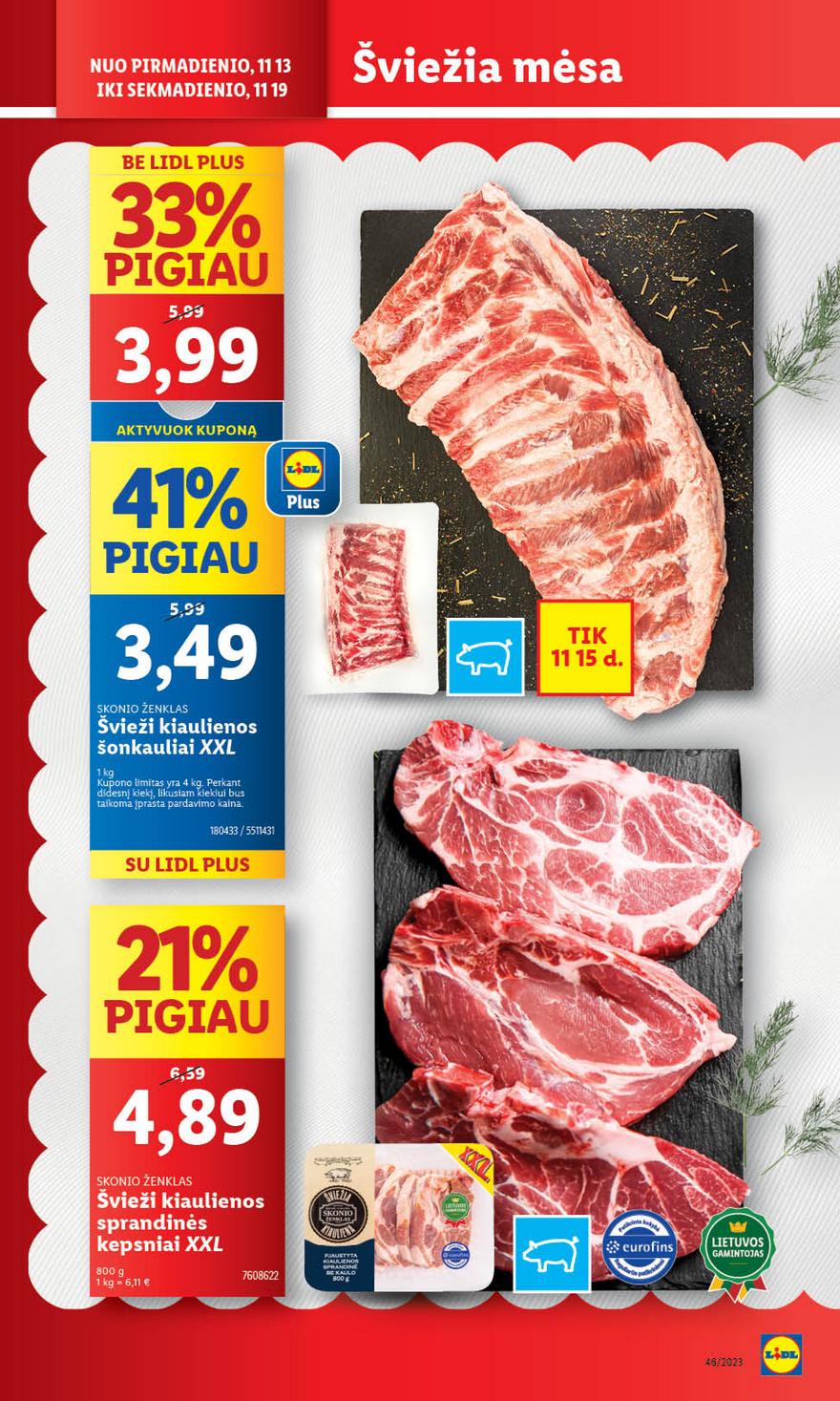Ldil ne maisto leidinys akcijos nuo 
  2023-11-13 iki 
  2023-11-19 | Leidinukas.lt puslapis 6