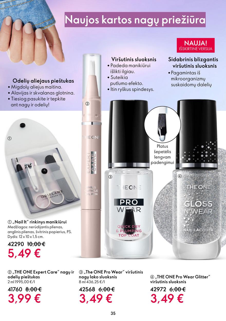 Oriflame katalogas akcijos nuo 
  2022-12-21 iki 
  2023-01-10 | Leidinukas.lt puslapis 35