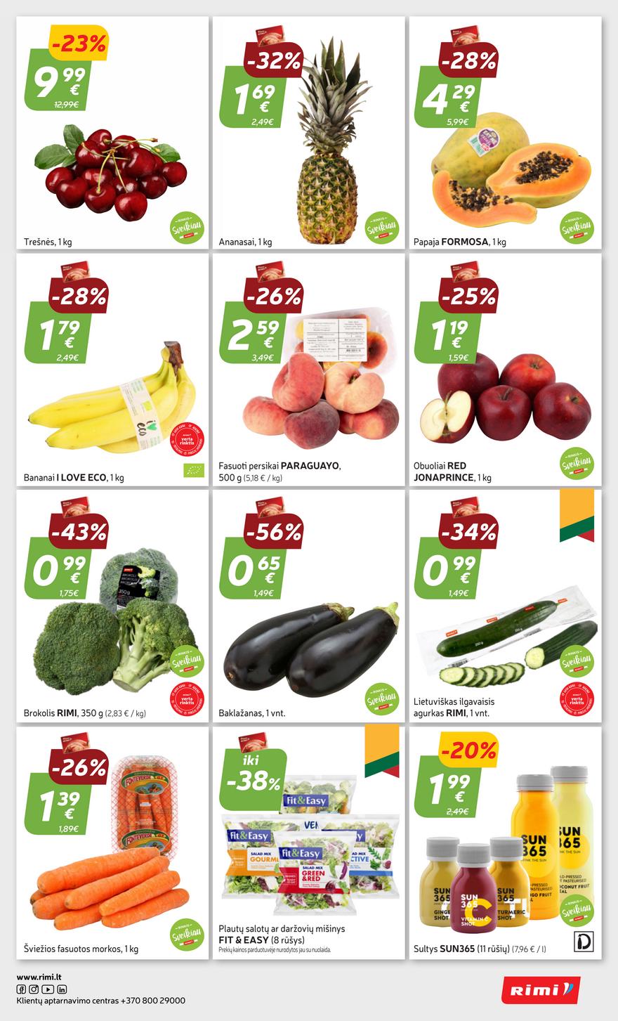Rimi savaitinis leidinys 23 akcijos nuo 
  2025-06-03 iki 
  2025-06-09 | Leidinukas.lt puslapis 13
