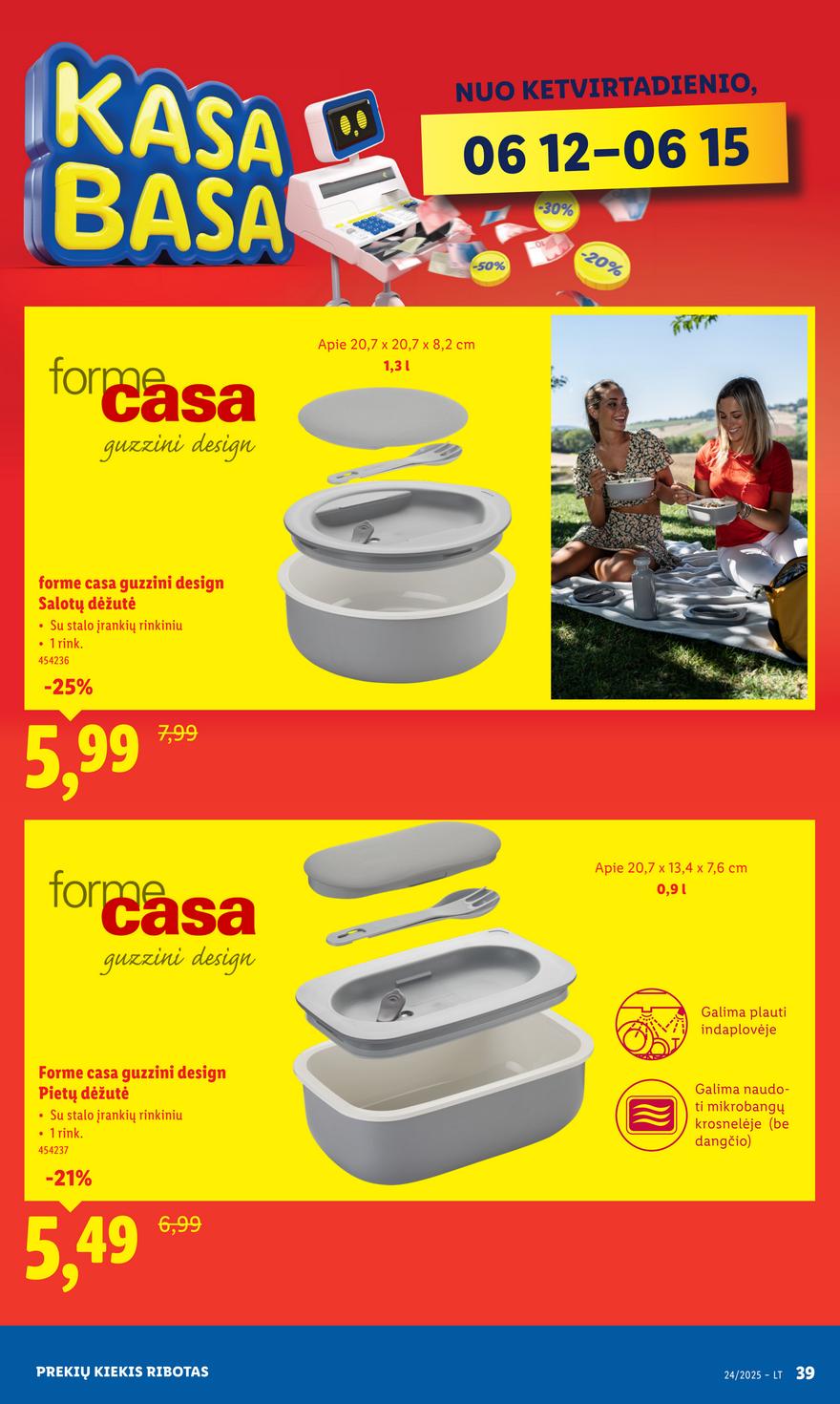 Lidl ne maisto leidinys akcijos nuo 
  2025-06-09 iki 
  2025-06-15 | Leidinukas.lt puslapis 39