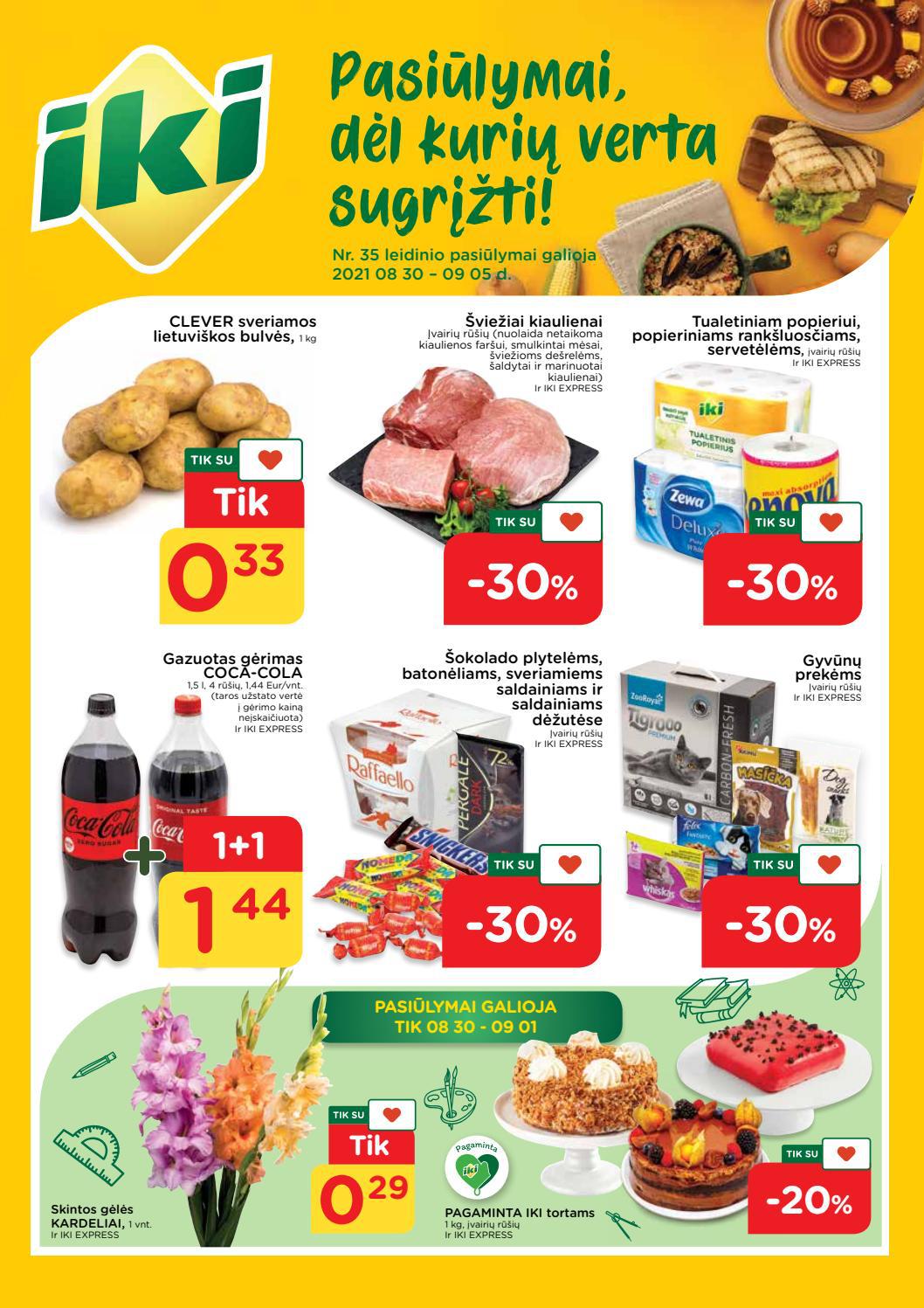 Iki savaitės leidinys akcijos nuo 
  2021-08-30 iki 
  2021-09-05 | Leidinukas.lt puslapis 1
