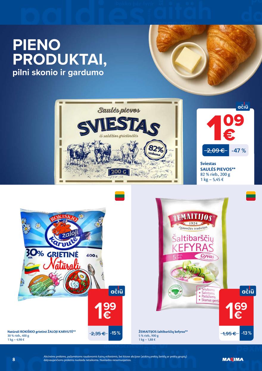Maxima leidinukas akcijos nuo 
  2026-07-07 iki 
  2026-07-13 | Leidinukas.lt puslapis 8