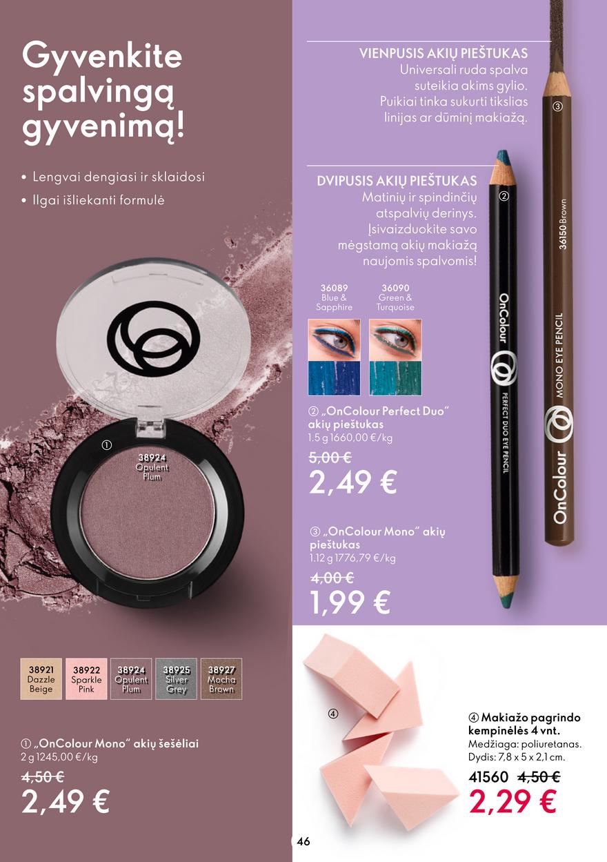 Oriflame katalogas akcijos nuo 
  2022-12-21 iki 
  2023-01-10 | Leidinukas.lt puslapis 46