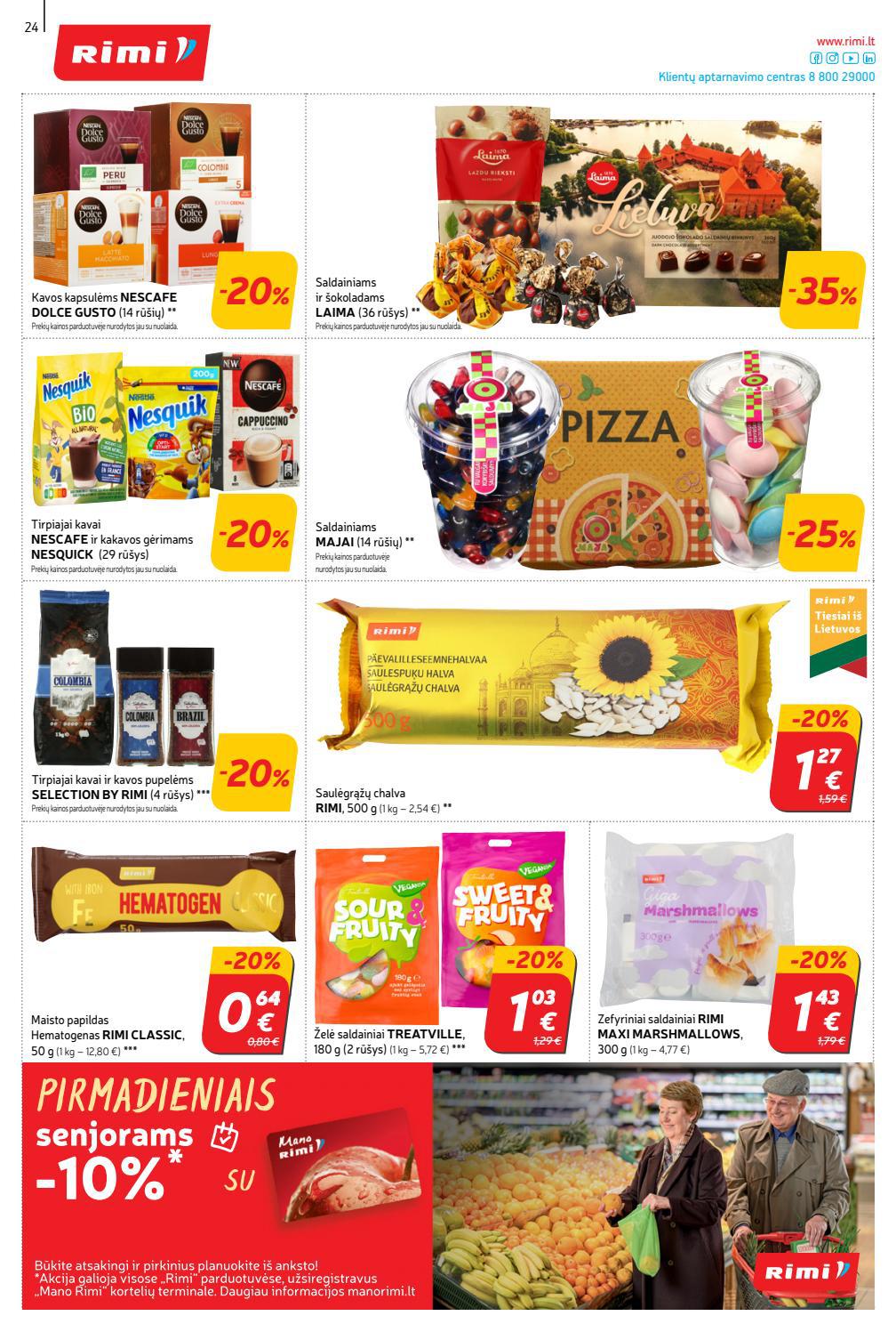 Rimi savaitinis leidinys akcijos nuo 
  2021-09-21 iki 
  2021-09-27 | Leidinukas.lt puslapis 24