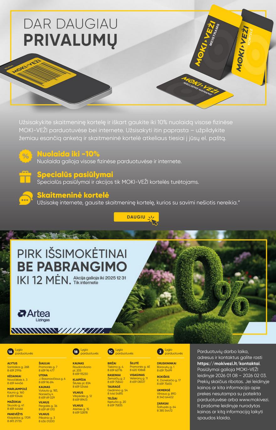 Moki veži leidinys akcijos nuo 
  2026-01-08 iki 
  2026-02-03 | Leidinukas.lt puslapis 25