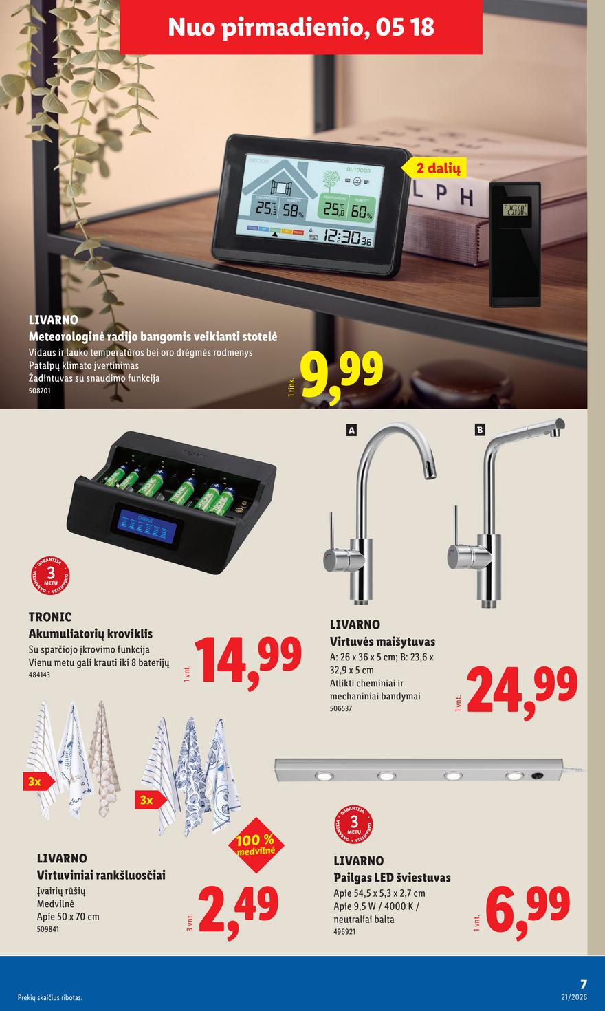 Lidl leidinys akcijos nuo 
  2026-05-18 iki 
  2026-05-24 | Leidinukas.lt puslapis 7