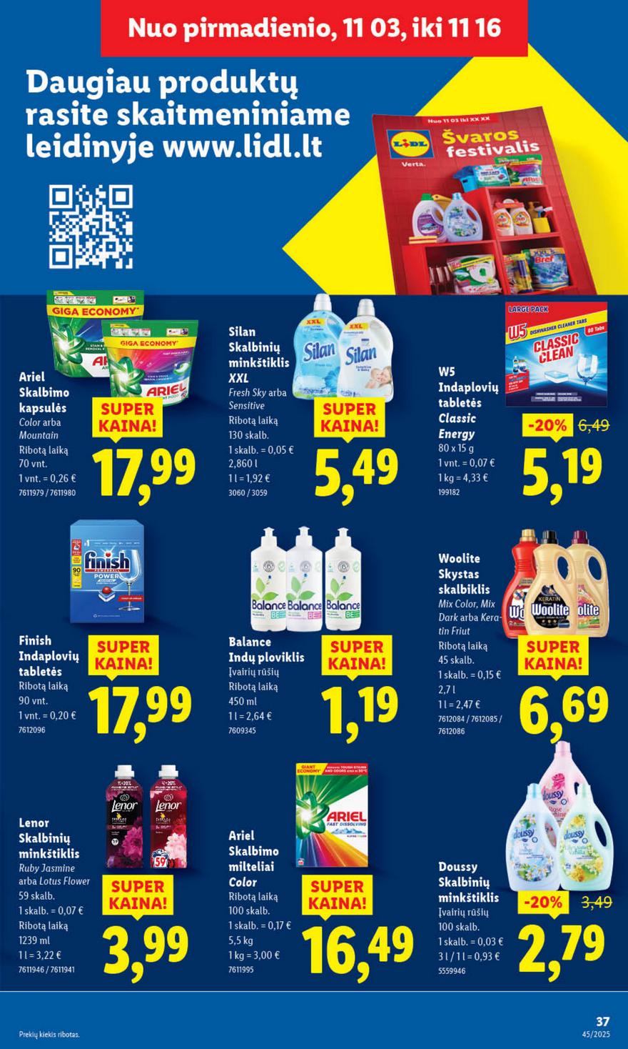 Lidl leidinys akcijos nuo 
  2025-11-03 iki 
  2025-11-09 | Leidinukas.lt puslapis 47