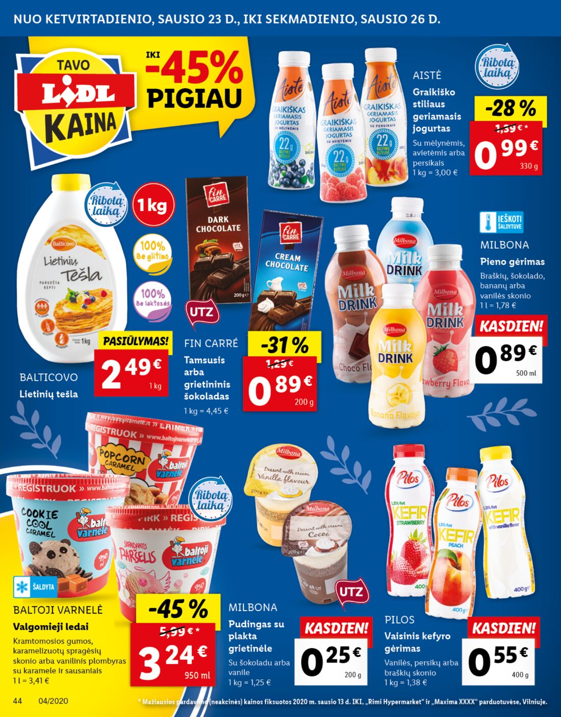 Lidl savaitinis leidinys akcijos nuo 
  2020-01-20 iki 
  2020-01-26 | Leidinukas.lt puslapis 44