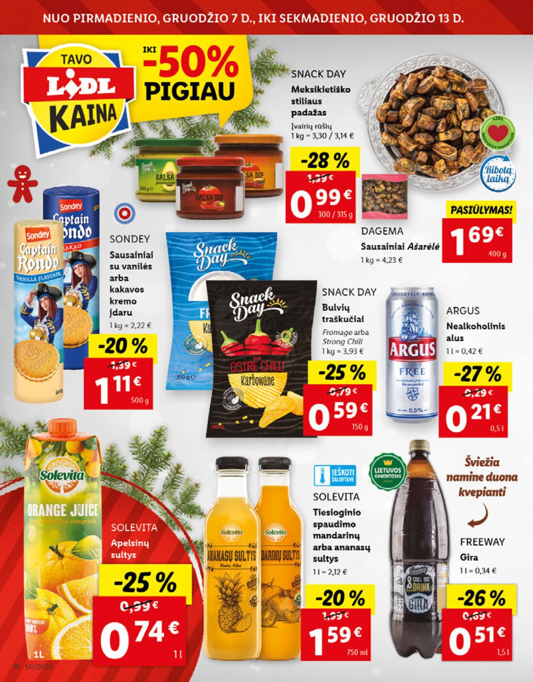 Lidl savaitinis leidinys akcijos nuo 
  2020-12-07 iki 
  2020-12-13 | Leidinukas.lt puslapis 26