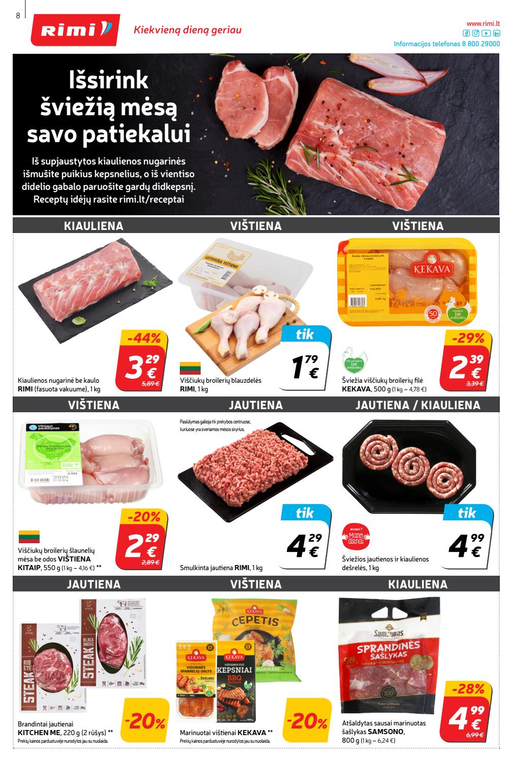 Rimi savaitinis leidinys akcijos nuo 
  2019-09-24 iki 
  2019-09-30 | Leidinukas.lt puslapis 8