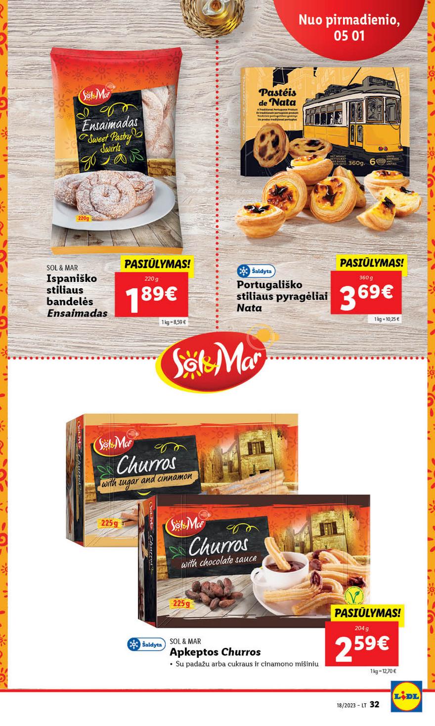Lidl pasiūlymai akcijos nuo 
  2023-05-01 iki 
  2023-05-07 | Leidinukas.lt puslapis 32