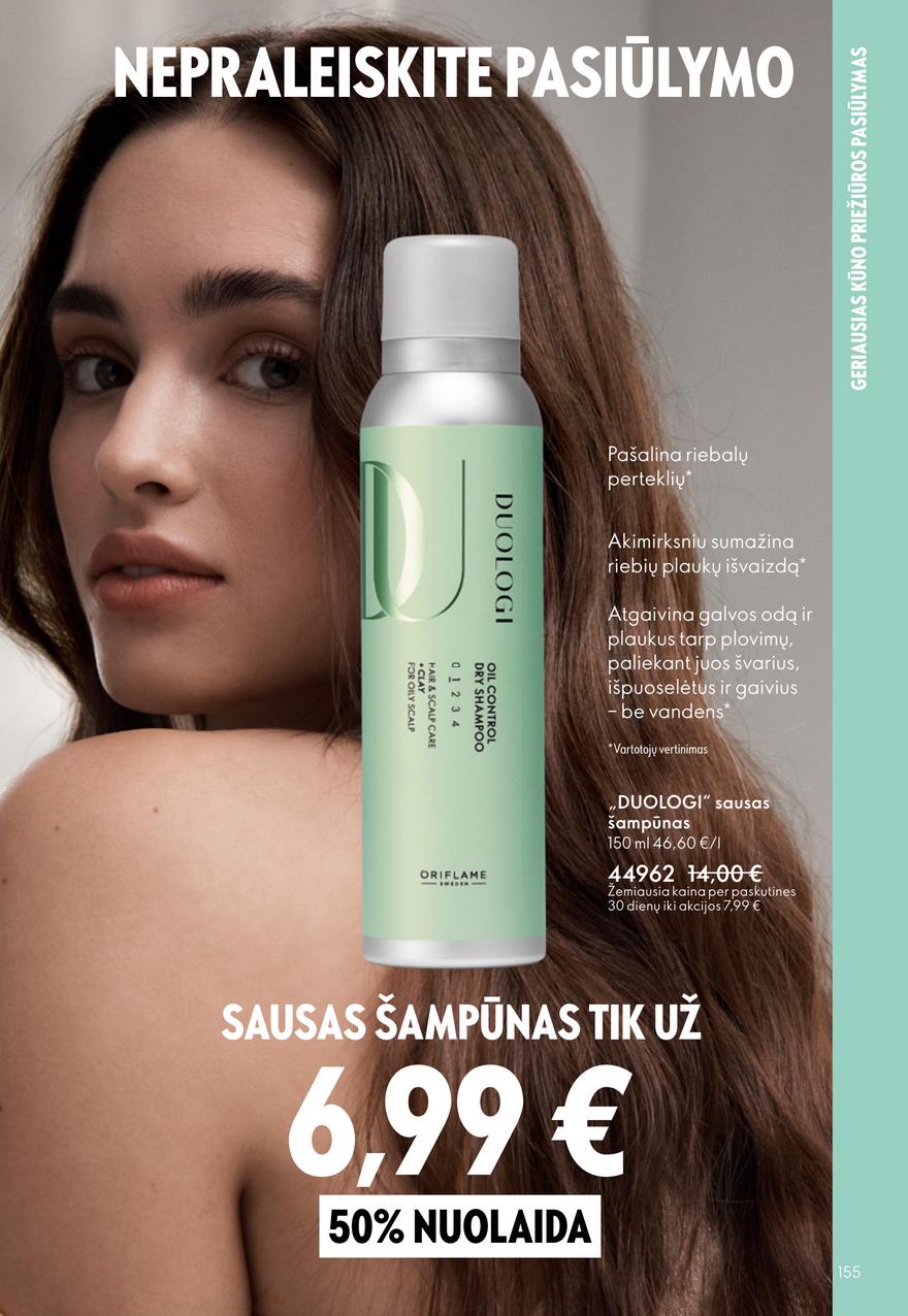 Oriflame katalogas akcijos nuo 
  2026-03-11 iki 
  2026-03-31 | Leidinukas.lt puslapis 155
