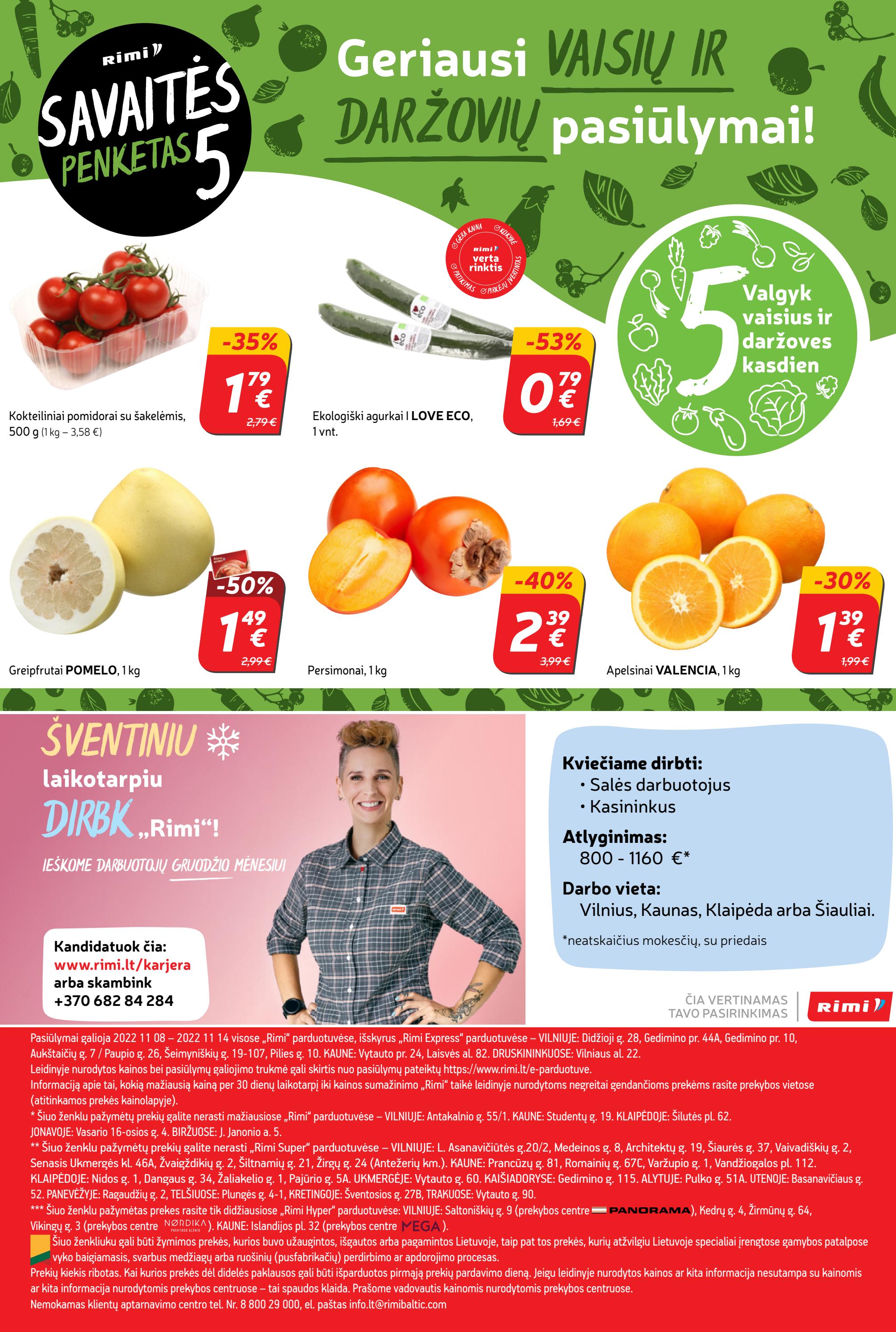 Rimi savaitinis leidinys akcijos nuo 
  2022-11-08 iki 
  2022-11-14 | Leidinukas.lt puslapis 31